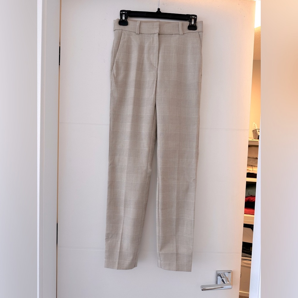 H&M - Muted Plaid Slacks